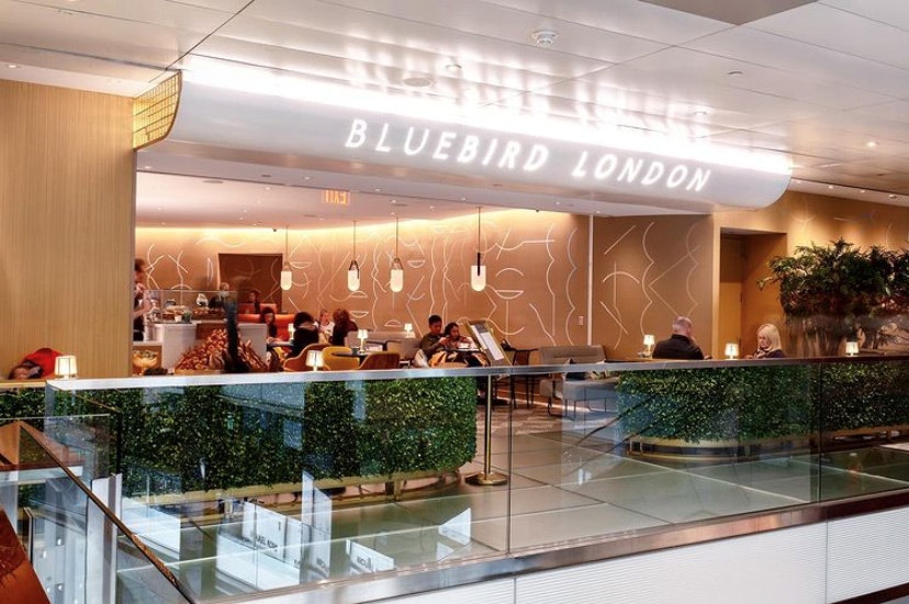 Exterior Bluebird London NYC Columbus Circle